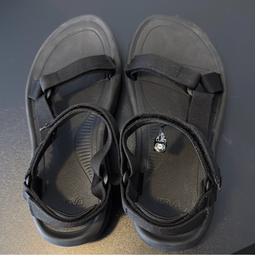 Teva Black Sandals Versatile Outdoor Comfort